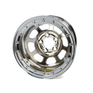 BASSETT #59D52CLK 15 x 8.75 B/L Chrome 5x5 2in BS D-Hole