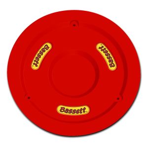 BASSETT #5PLG-FLORED Wheel Cover 15in Red Fluorescent