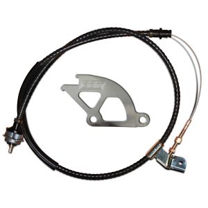 BBK PERFORMANCE #1505 Clutch Quadrant & Cable Kit - 79-95 Mustang