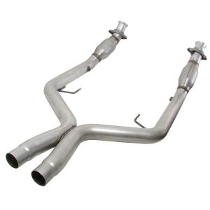 BBK PERFORMANCE #1770 2-3/4 X-Pipe w/Cats 05-10 Mustang GT 4.6L