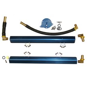 BBK PERFORMANCE #5010 Hi-Flow Alm. Fuel Rails - 86-93 5.0L Mustang