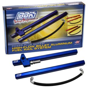 BBK PERFORMANCE #5017 Hi-Flow Billet Alum. Fuel Rail Kit - Ford