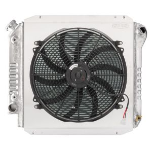 COLD CASE RADIATORS #FOT574A-5K 66-77 Bronco V8 Aluminum Radiator module