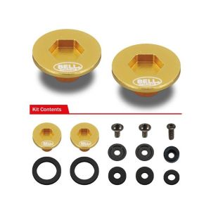 BELL HELMETS #2020005 Pivot Kit SE03 & SE05 Gold