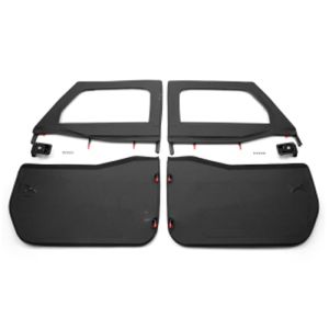 BESTOP #51750-17 Full 2-Piece Fabric Door Jeep 18-20 Wrangler JL