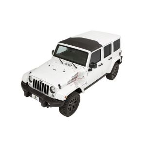 BESTOP #52453-17 Sunrider Hardtop 07-18 J eep Wrangler Black Twill