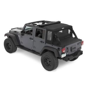 BESTOP #53900-35 07-18 Jeep Wrangler JK Halftop Soft Top