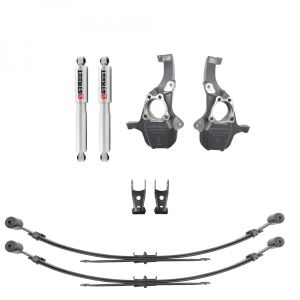BELL TECH #350345 Lowering Kit 2in Front/ 4in Rear 19- GM P/U 1500