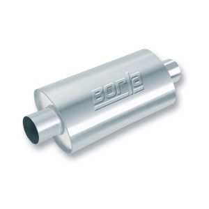 BORLA #40575 XR-1 Racing Muffler 16in Oval 3in In/Out