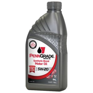 PENNGRADE MOTOR OIL #BPO62716 PennGrade Syn Blend 5w20 1 Quart