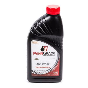 PENNGRADE MOTOR OIL #BPO71506 10w30 Racing Oil 1 Qt Partial Synthetic