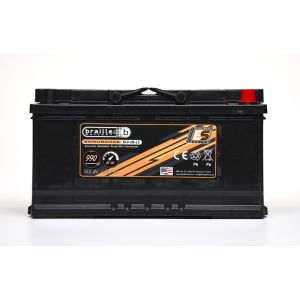 BRAILLE AUTO BATTERY #B49-H8-L5 49-H8-L5 Endurance AGM Battery 990 CCA