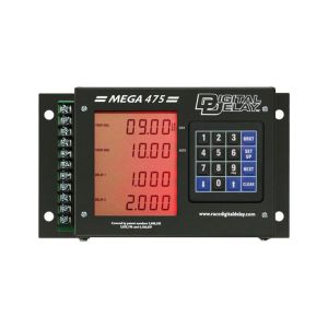 BIONDO RACING PRODUCTS #DDI-1095-BR MEGA 475 Delay Box wo/ Dial Board - Black/Red