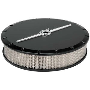 BILLET SPECIALTIES #15824 14in Air Cleaner Strmlne Black