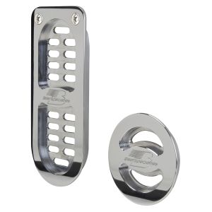 BILLET SPECIALTIES #171130 Door Jamb Vent 72-76 GM B-Body Polished Pair