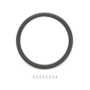 BILLET SPECIALTIES #29004 Half Wrap Dk.Gray Lthr.