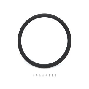 BILLET SPECIALTIES #29008 Half Wrap Black Leather