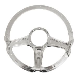 BILLET SPECIALTIES #29308 14in Octane Steering Wheel Half Wrap
