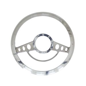 BILLET SPECIALTIES #30725 Half Wrap Steering Wheel Classic