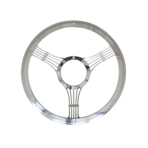 BILLET SPECIALTIES #30925 Half Wrap Steering Wheel Banjo