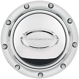 BILLET SPECIALTIES #32710 Horn Button Riveted Polished Logo