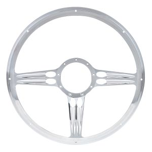 BILLET SPECIALTIES #34120 Steering Wheel Half Wrap 15.5in Hollowpoint