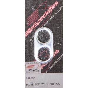 BILLET SPECIALTIES #68520 Hose Separator .781x.781 -Polished