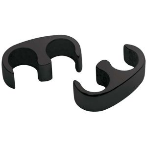 BILLET SPECIALTIES #69682 2 Wire Separator Floating Black Pair