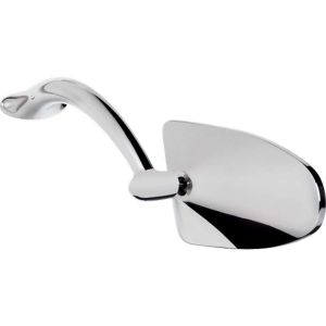 BILLET SPECIALTIES #74820 Oblique Profile Mirrors Pair