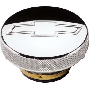 BILLET SPECIALTIES #75320 Polished Radiator Cap Chevy Logo 16lb.