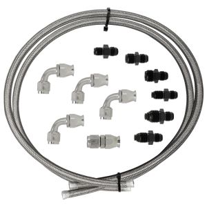 BILLET SPECIALTIES #77905 Hose Kit Power Steering W/Pump Mount Resevoir