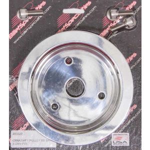 BILLET SPECIALTIES #83320 Polished BBC 3 Groove Lower Pulley