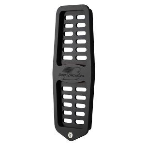 BILLET SPECIALTIES #BLK171150 GM Billet Door Jamb Vent Black Pair