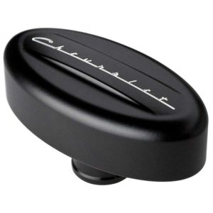 BILLET SPECIALTIES #BLK20923 Breather Valve Cover Retro Black Chevrolet