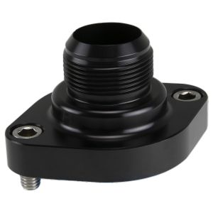 BILLET SPECIALTIES #BLK90825 Thermostat Housing -20 AN Mopar Style Black