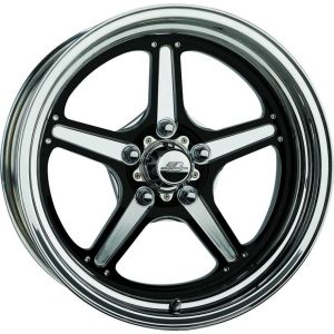 BILLET SPECIALTIES #BRS035106155N Street Lite Black Wheel 15x10 5.5in BS