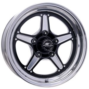 BILLET SPECIALTIES #BRS23535F6117 Street Lite Black Wheel 15X3.5 1.75IN BS