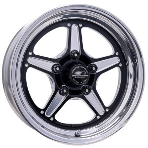 BILLET SPECIALTIES #BRS23540L6516 Street Lite Black Wheel 15X4 1.625IN BS