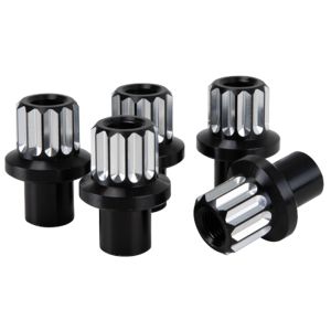 BILLET SPECIALTIES #LNRMS122075 Race Lug Nuts 5 Pack 1/2-20 x 3/4in