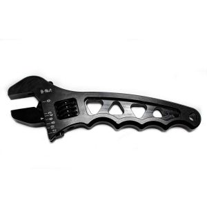 BRIAN TOOLEY RACING #ANWRCH01B 3-12AN Adjustable Wrench Black Aluminum