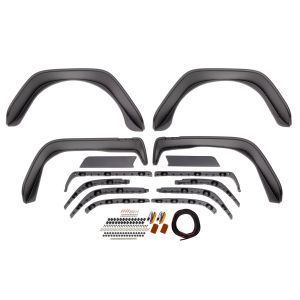 BUSHWACKER #10920-07 97-06 Jeep TJ Flat Style Fender Flares