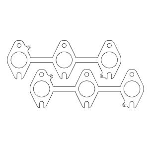 COMETIC GASKETS #C5726-040 MLS Exhaust Gasket Set Dodge 5.9L Cummins Dsl