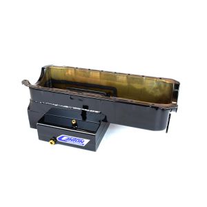 CANTON #18-360 BBC Marine Oil Pan - 10qt. T-Sump 2pc. R/M