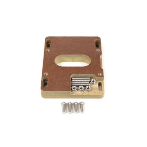 CANTON #85-060S Carb Adapter 4bbl to 2bb Holley 1in Phenolic
