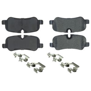 CENTRIC BRAKE PARTS #104.1099 Posi-Quiet Semi-Metallic Brake Pads with Hardwar