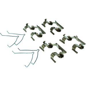 CENTRIC BRAKE PARTS #105.0552 Posi-Quiet Ceramic Brake Pads with Shims and Har