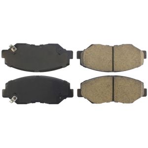 CENTRIC BRAKE PARTS #105.0914 Posi-Quiet Ceramic Brake Pads with Shims and Har