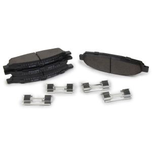 CENTRIC BRAKE PARTS #105.0953 Posi-Quiet Ceramic Brake Pads with Shims and Har