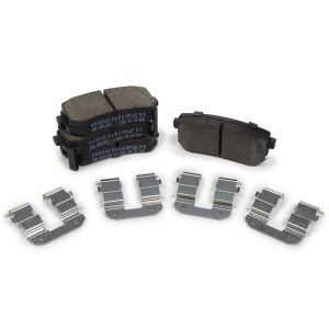 CENTRIC BRAKE PARTS #105.1157 Posi-Quiet Ceramic Brake Pads with Shims and Har