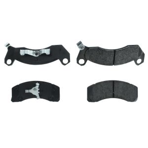 CENTRIC BRAKE PARTS #106.02 Posi-Quiet Extended Wear Brake Pads with Shims a